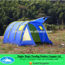 5-6 person tunnel design oudoor family camping tent